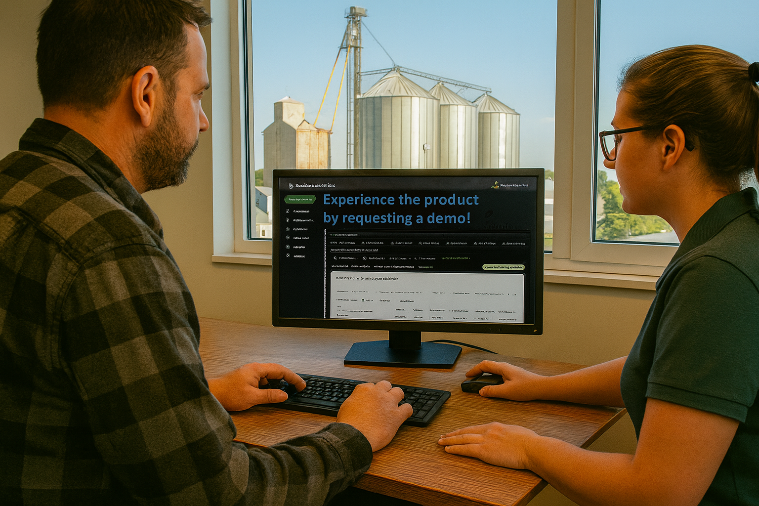 Grain Scale to Merchandiser